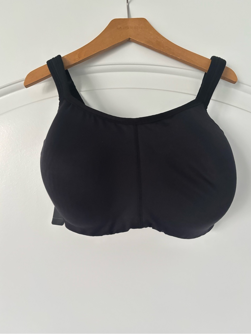 NWT Natori Yogi Contour Convertible Underwire Sports Bra - Black 34G